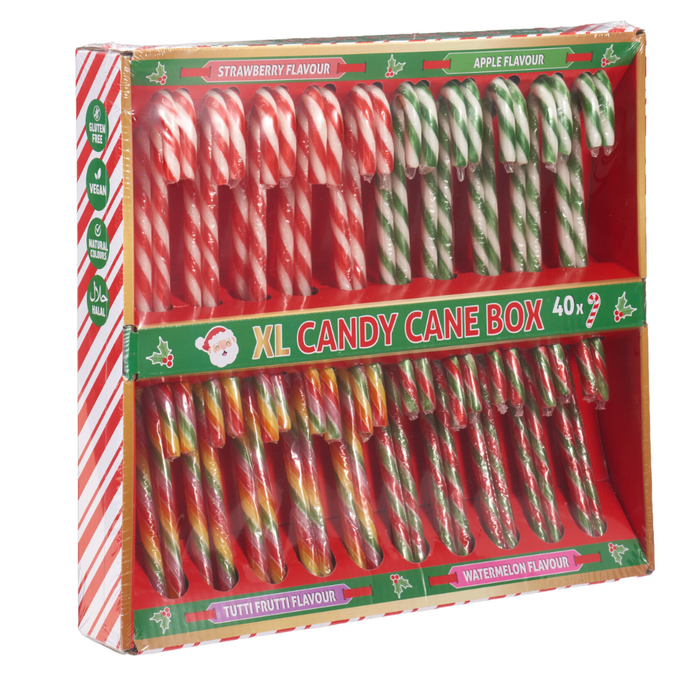 40 Individually Wrapped Sweets |Christmas Candy Canes