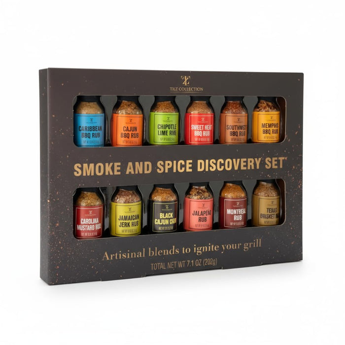 Essential Seasoning Collection with Spice Jars – 12 Pack Spices Gift Set