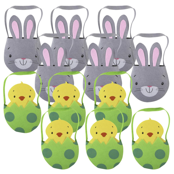 Easter Egg Hunt Felt Bag Easter Games Party Bag