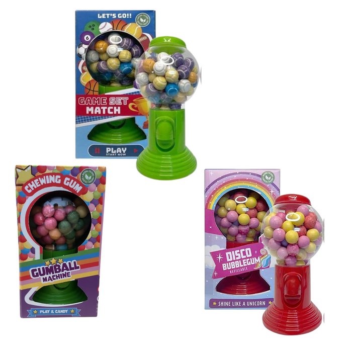 Mini Candy Vending Machine with Easy-Turn Dispenser - Fun Arcade Toy & Grabber Game for Children
