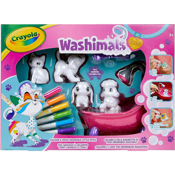 Washimals Little Animals, Washable with Water