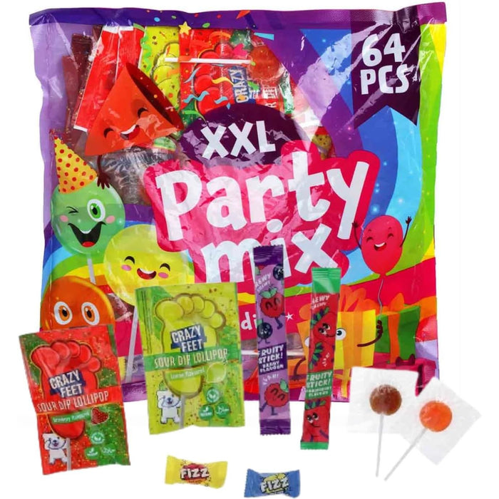 Assorted Party Mix Sweets - 60 Bulk Sweets For Party Bags