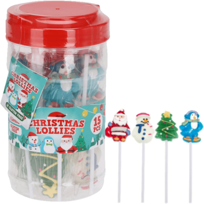 Christmas Lollipop Party Bag Sweets