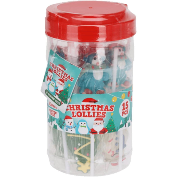 Christmas Lollipop Party Bag Sweets