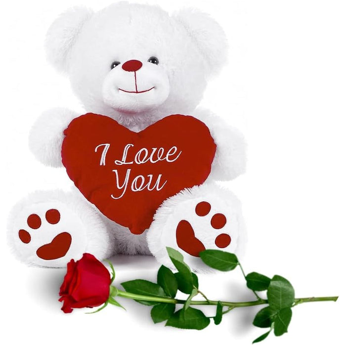 I Love You Teddy Bear, Rose Flowers, Love Heart Chocolate, Yankee-Candle Gift Sets