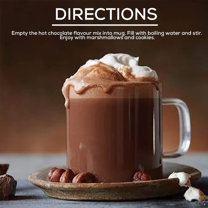 Hot Chocolate Sachets, Hot Cocoa Sets, With Mini Marshmallows, Candy Canes & Chocolate Cookies