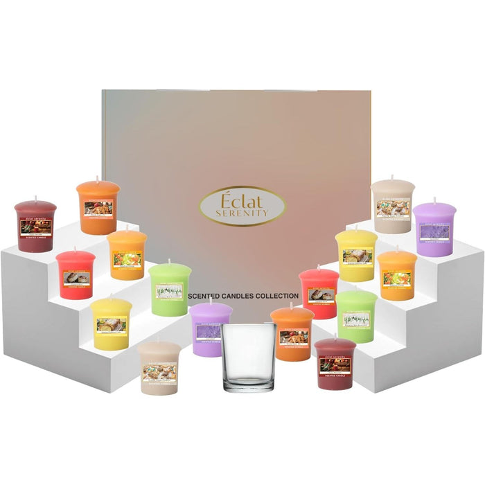 Candles Gift Set - 16 Scented Candle Sets for Women
