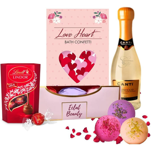 Wine & Bath Bombs Hamper