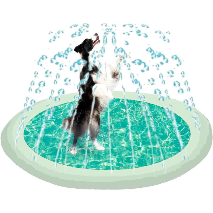 Dogs Splash Sprinkler Paddling Pool - 100cm