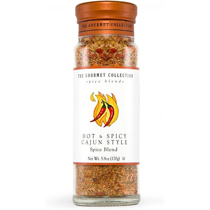 BBQ Spice Gift Set 5 Pack Large Glass Bottles Sizzling Steak Kickin Chicken Ginger Lemon Sriracha Hot and Spicy Cajun Lemon Pepper Seasoning for Chicken Steak Seafood Veg Fries and BBQ
