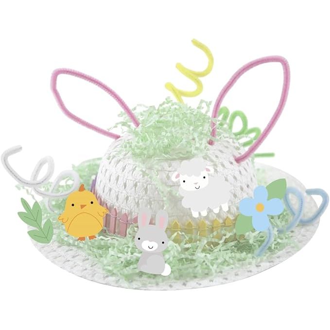 Easter Bonnet Kit, Easter Decorations, Make Your Own Easter Bonnet
