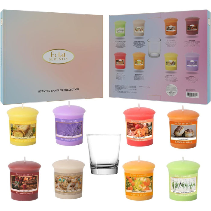 Candles Gift Set - 16 Scented Candle Sets for Women