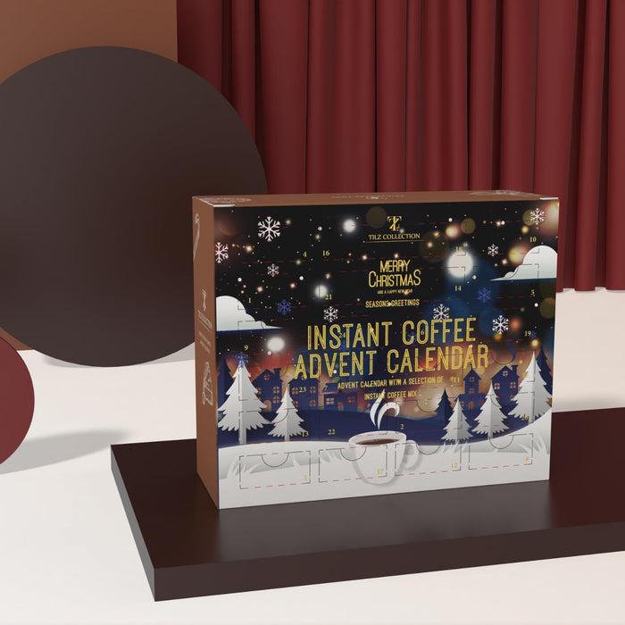 Christmas Coffee Advent Calendar 2025-24 Days Christmas Adult Advent Calendar 2025