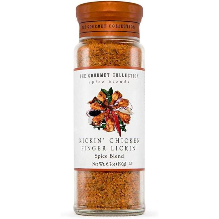 BBQ Spice Gift Set 5 Pack Large Glass Bottles Sizzling Steak Kickin Chicken Ginger Lemon Sriracha Hot and Spicy Cajun Lemon Pepper Seasoning for Chicken Steak Seafood Veg Fries and BBQ