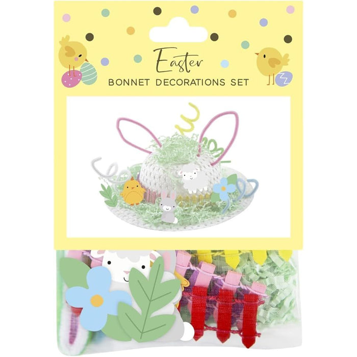 Easter Bonnet Kit, Easter Decorations, Make Your Own Easter Bonnet