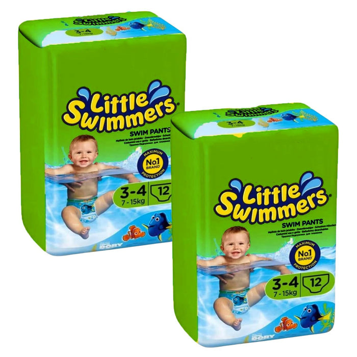 Disposible Swimming Nappies for Babies (7-15kg) x 24