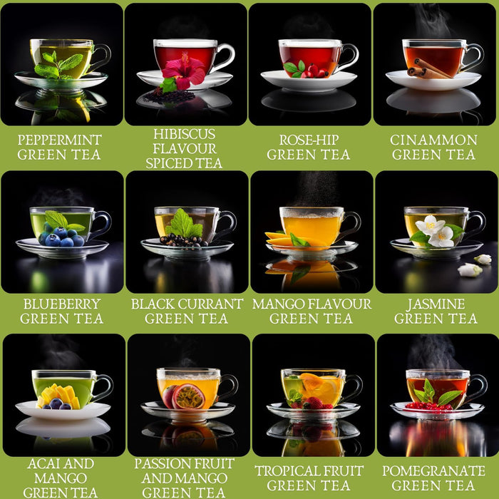 24 Days Christmas Advent Calendar 2025, Tea Gifts Containing 48 Flavours Selection