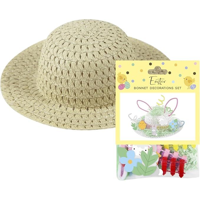 Easter Bonnet Kit, Easter Decorations, Make Your Own Easter Bonnet