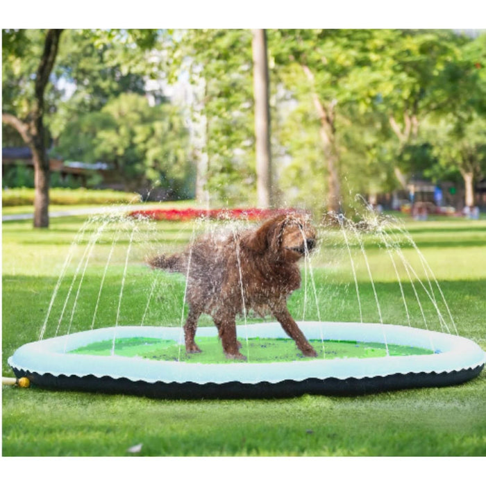 Dogs Splash Sprinkler Paddling Pool - 100cm