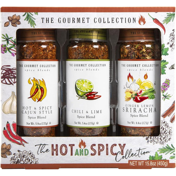 The Gourmet Collection Mixed Herbs And Spices - Hot & Spicy