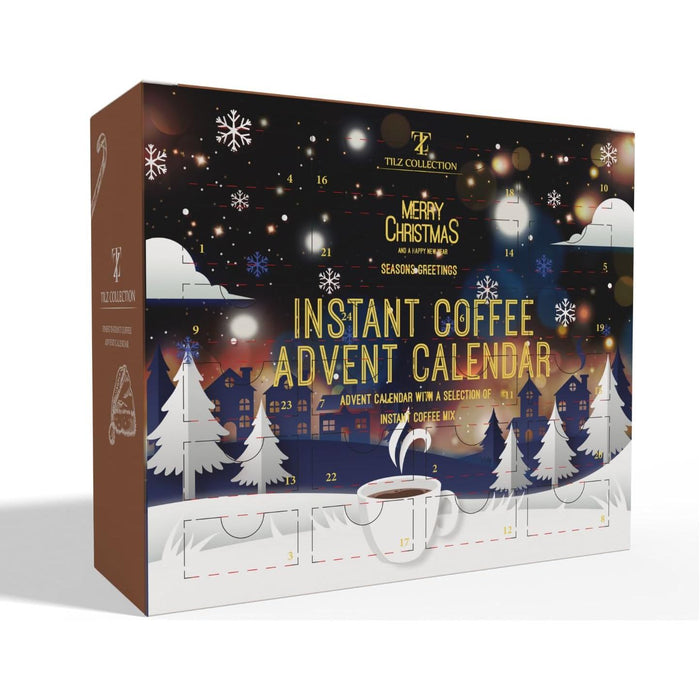 Christmas Coffee Advent Calendar 2025-24 Days Christmas Adult Advent Calendar 2025