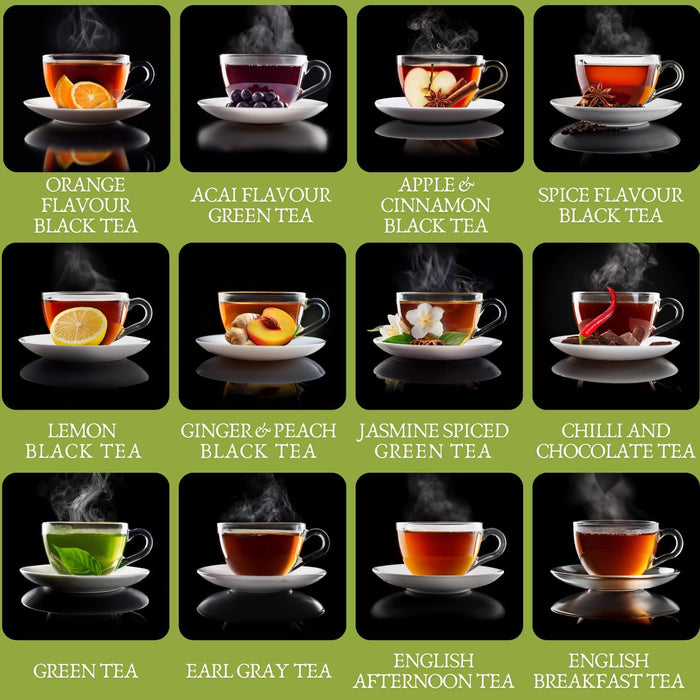 24 Days Christmas Advent Calendar 2025, Tea Gifts Containing 48 Flavours Selection