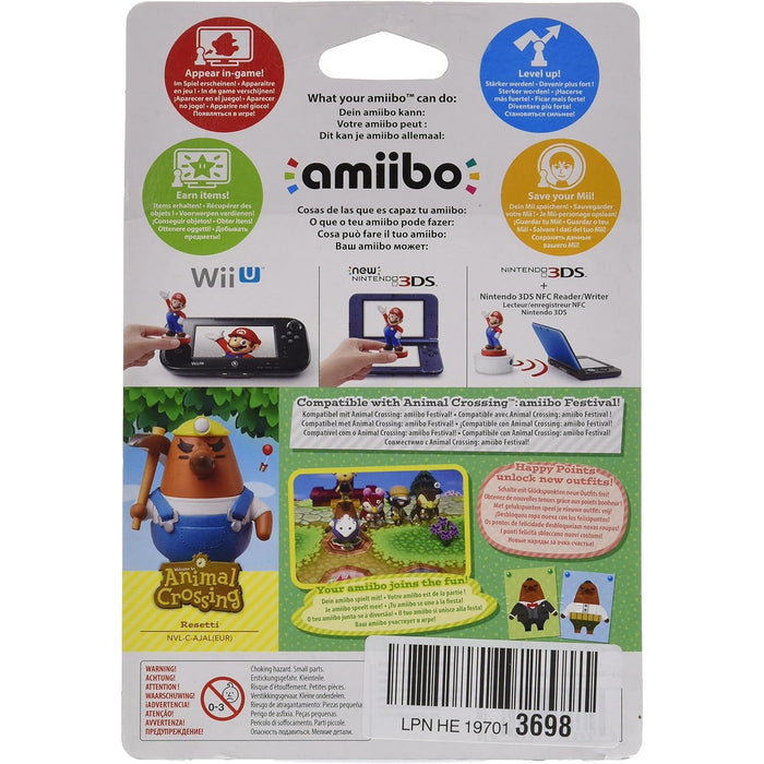 Resetti amiibo - Animal Crossing Collection (Nintendo Wii U/3DS)