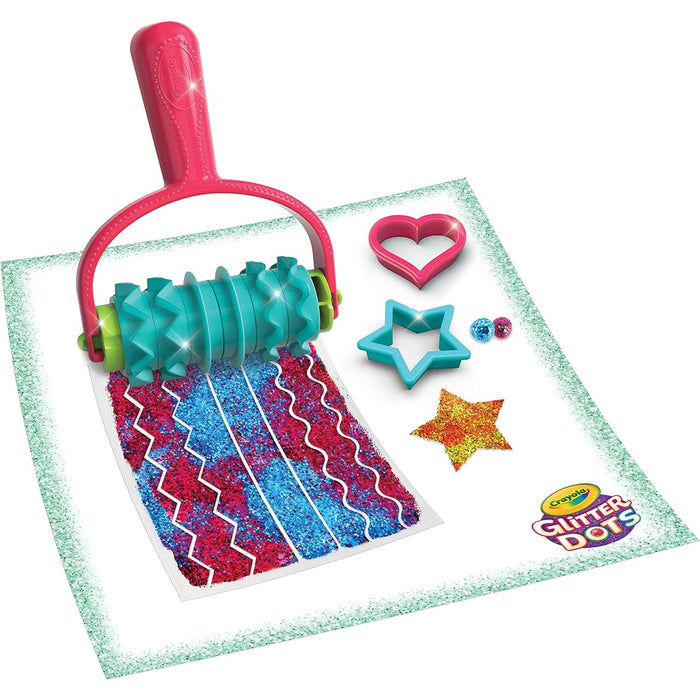 CRAYOLA Glitter Dots Sparkle Station,Glitter with Less Mess