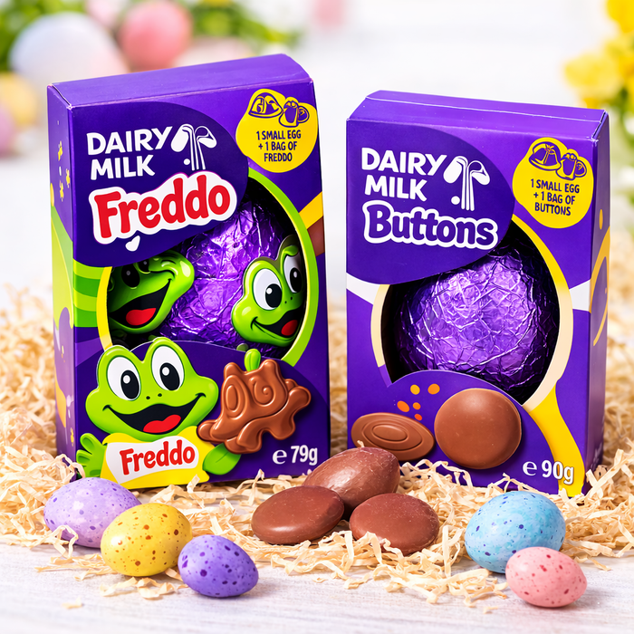 Cadbury Easter Chocolate Hamper – Mini Eggs Egg, Dairy Milk Buttons & Treats