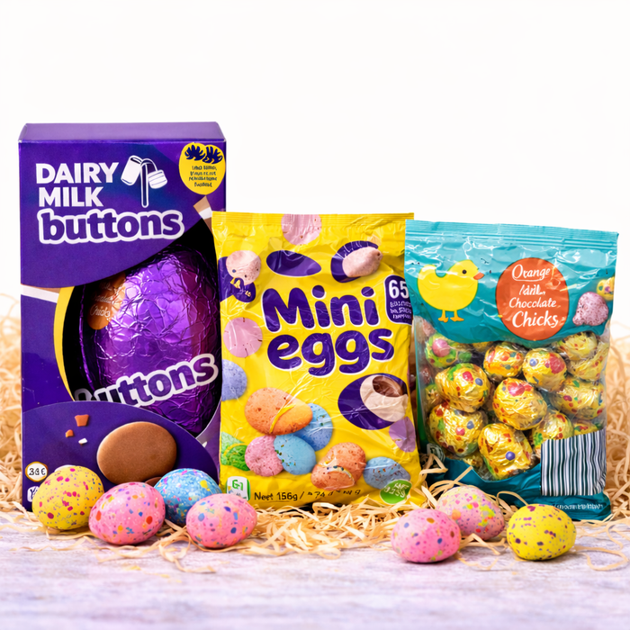 Tilz Easter Chocolate Celebration Hamper – Easter Egg, Mini Eggs & Sweet Treats