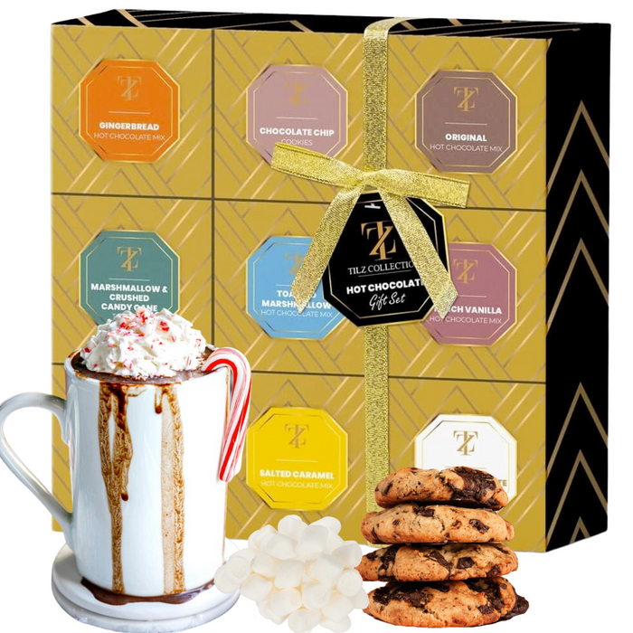 Hot Chocolate Drinks with Assorted Flavours Gift Set