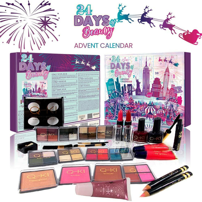 QKI New York Makeup Beauty Advent Calendar