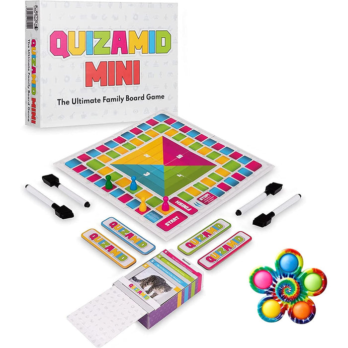 Mini Family Quiz Game Board Games Quiz For 2-4 Players